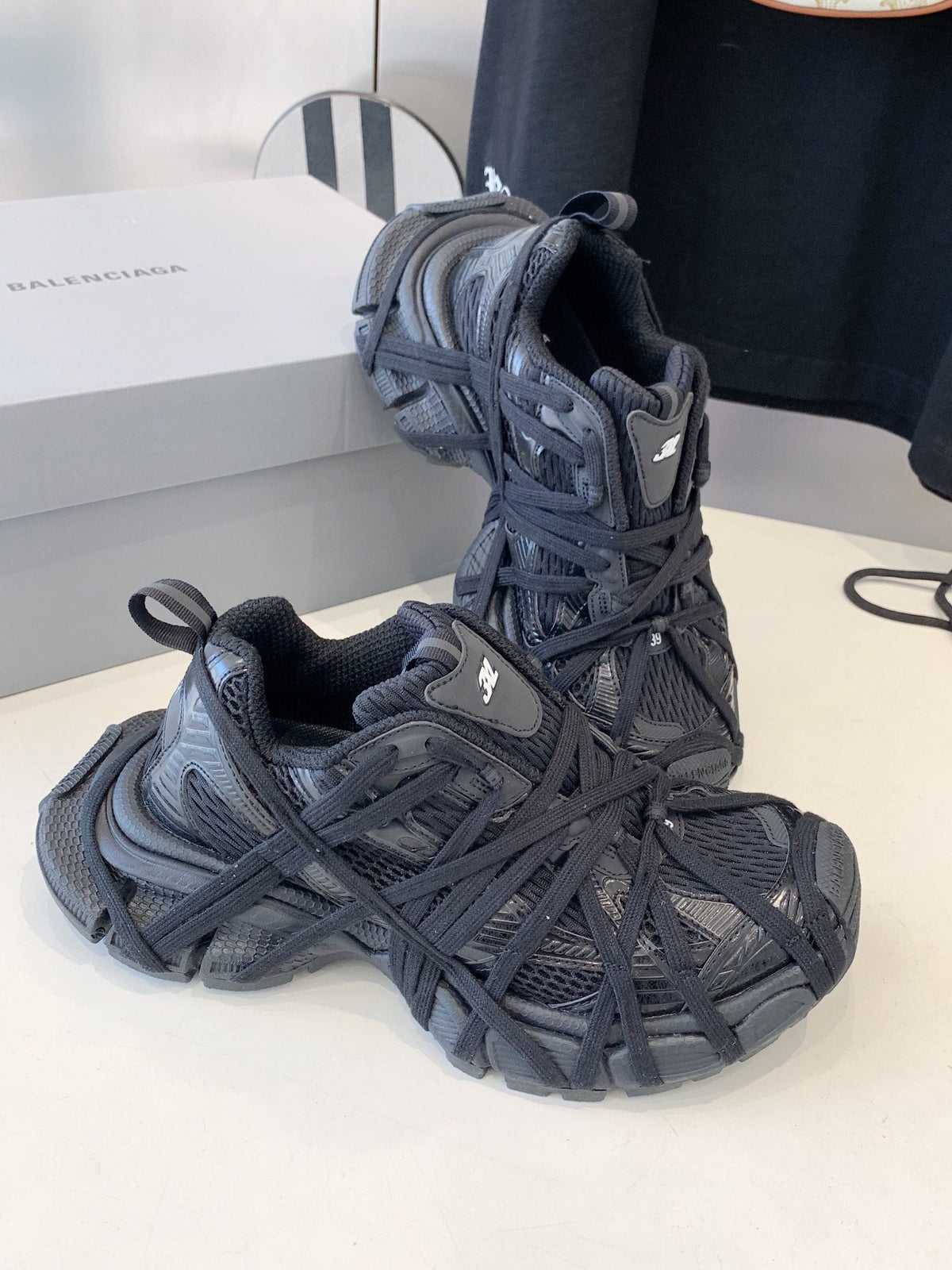 3XL EXTREME LACE BLACK SNEAKER BLACK
