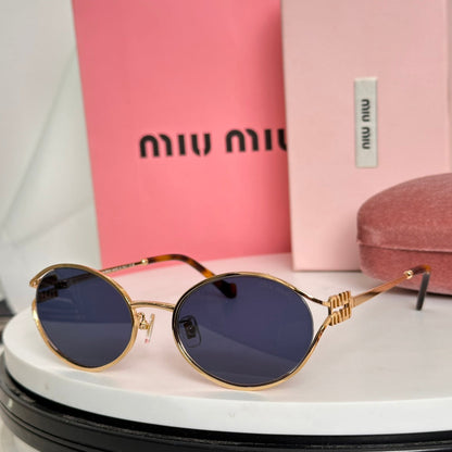 LOGO SUNGLASSES SMU52Y IN METAL