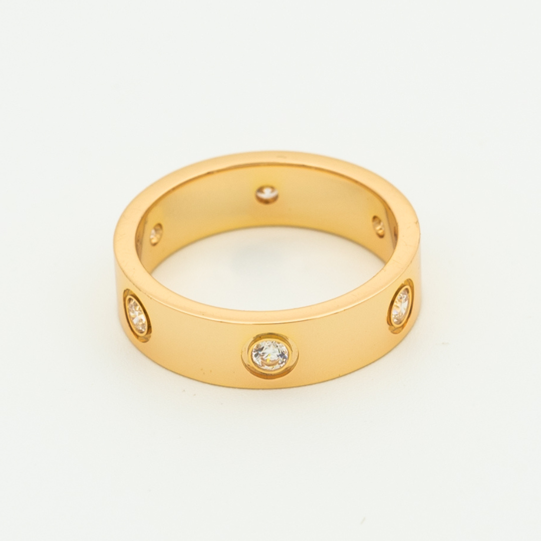 LOVE RING 5.5MM 6 DIAMONDS