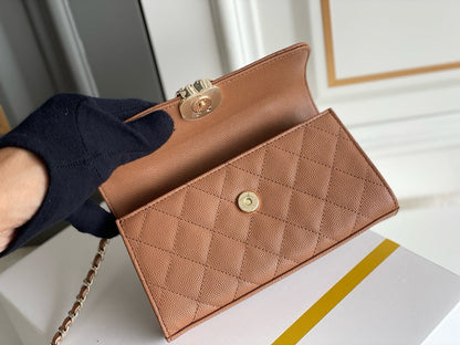 CHA 23P Kelly Handle Bag