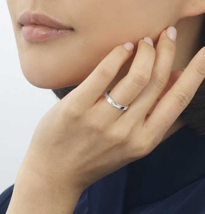 ALLIANCE LIENS ÉVIDENCE DIAMOND 3MM RING