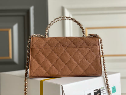 CHA 23P Kelly Handle Bag