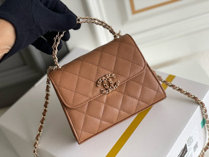 CHA 23P Kelly Handle Bag