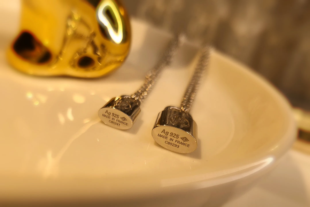 LV CHARITY LOCK NECKLACE