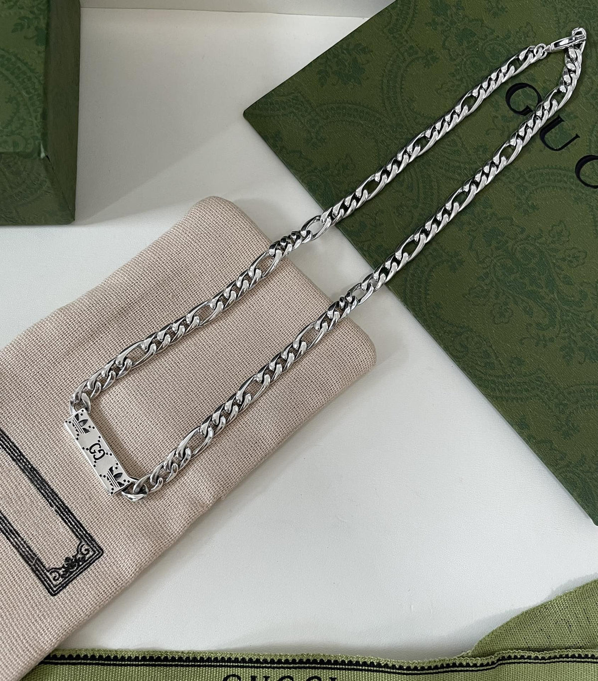 GG GOURMETTE CHAIN NECKLACE