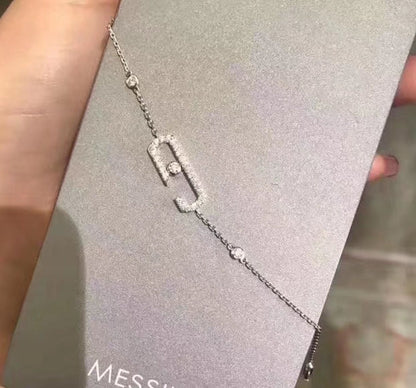 MOVE UNO OPEN DIAMOND BRACELET