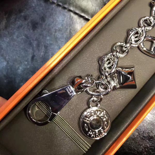 HERM Silver Breloque Olga Bag Charm
