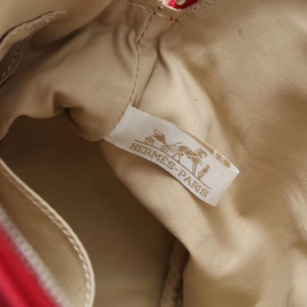 HERM Medium Bolide Travel Case In Red Cotton
