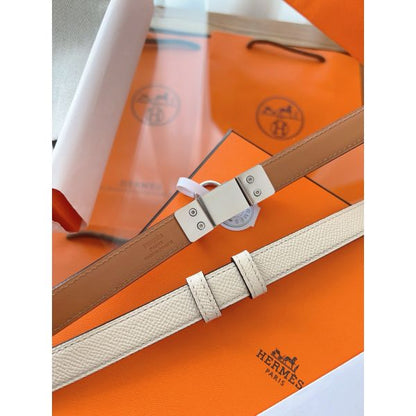 HERM Rivale 18 Belt in Craie Epsom Calfskin