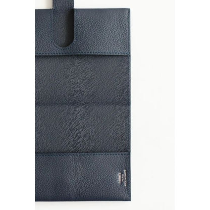 HERM R.M.S Passport Holder in Blue Nuit Evercolor Calfskin