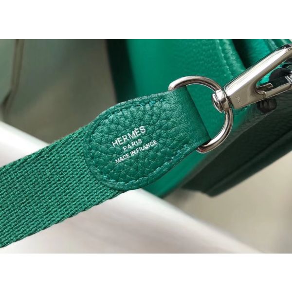 HERM Evelyne III TPM Bag In Vert Vertigo Clemence Leather