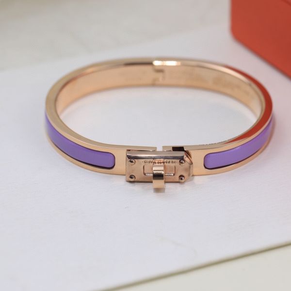 HERM Lilas Mini Clic Kelly Bracelet