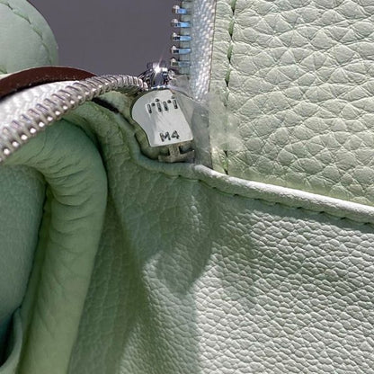 HERM Lindy Mini Bag In Vert Fizz Clemence Leather PHW