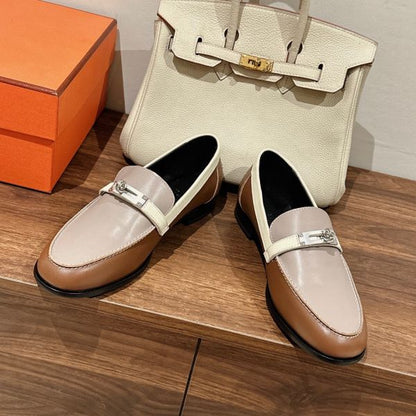 HERM Women's Destin Loafers in Multicolor Leather