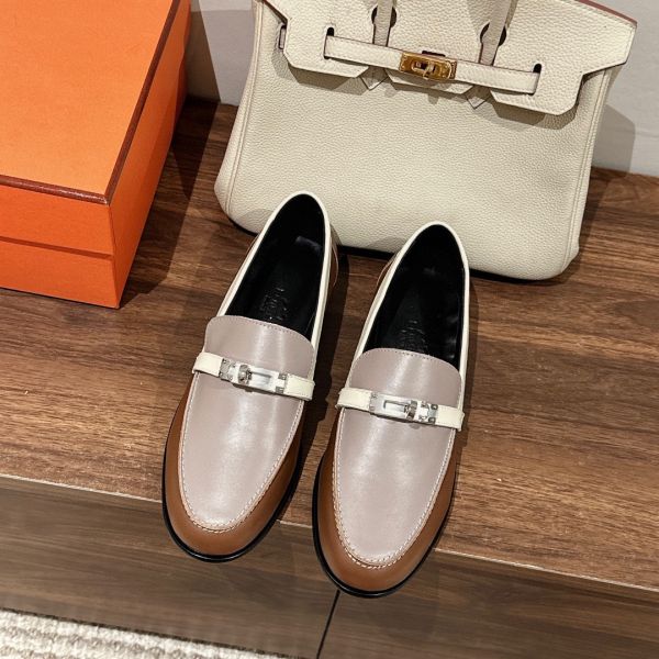 HERM Women's Destin Loafers in Multicolor Leather