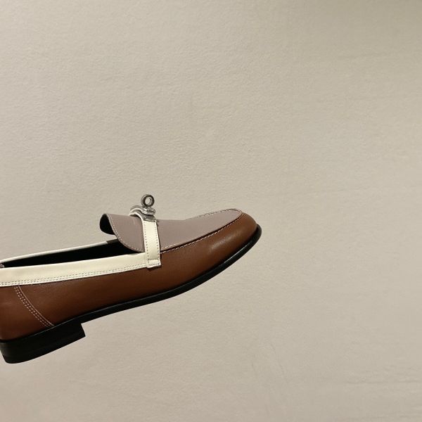 HERM Women's Destin Loafers in Multicolor Leather