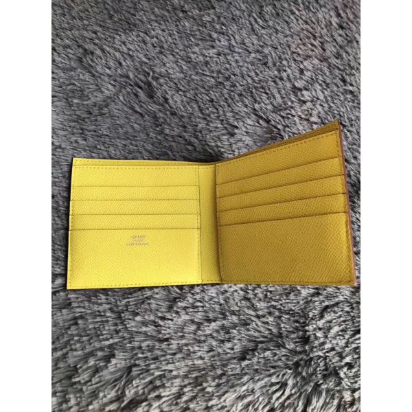 HERM Yellow MC¬≤ Copernic Compact Wallet