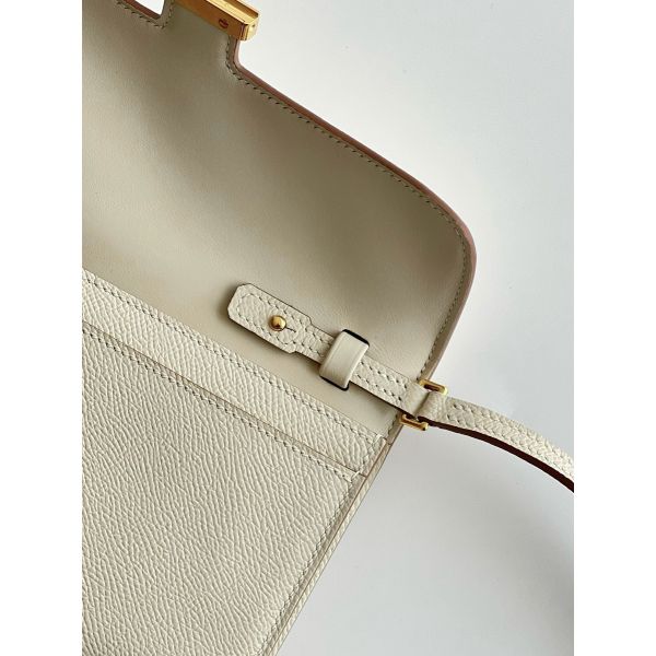 HERM Constance To Go Wallet in Craie Epsom Calfskin