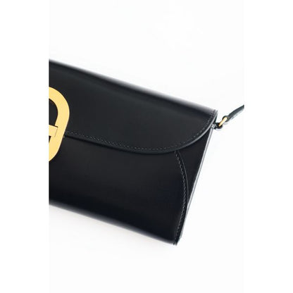 HERM Maillon To Go Wallet in Black Box Calfskin