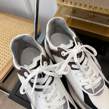 LV RUN 55 SNEAKER WHITE GRAY