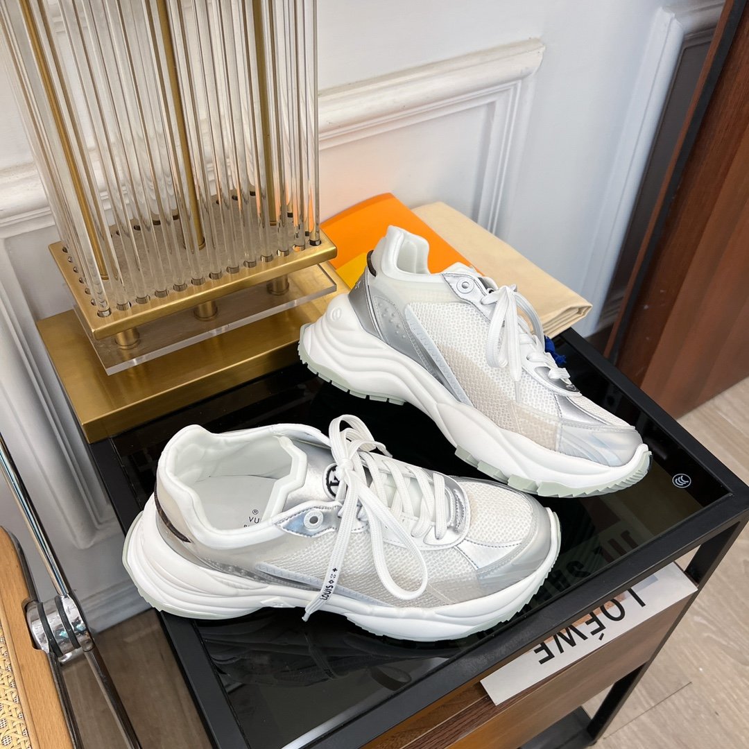 LV RUN 55 SNEAKER WHITE