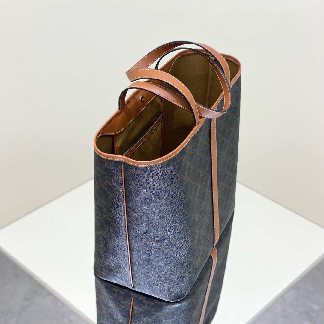 CEL Triomphe Canvas Shopping Tote