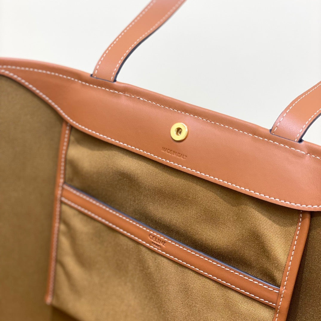 CEL Triomphe Canvas Shopping Tote