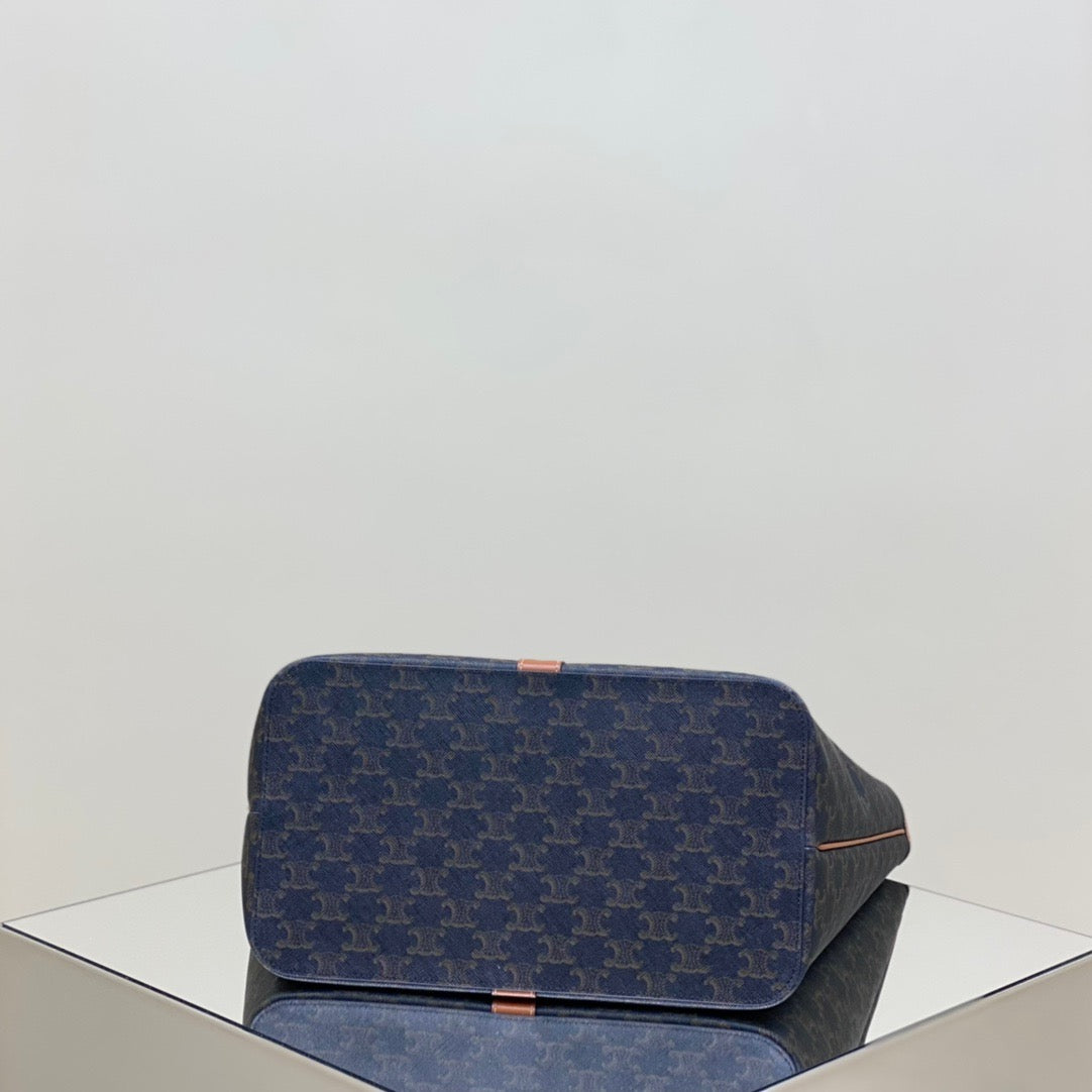 CEL Triomphe Canvas Shopping Tote