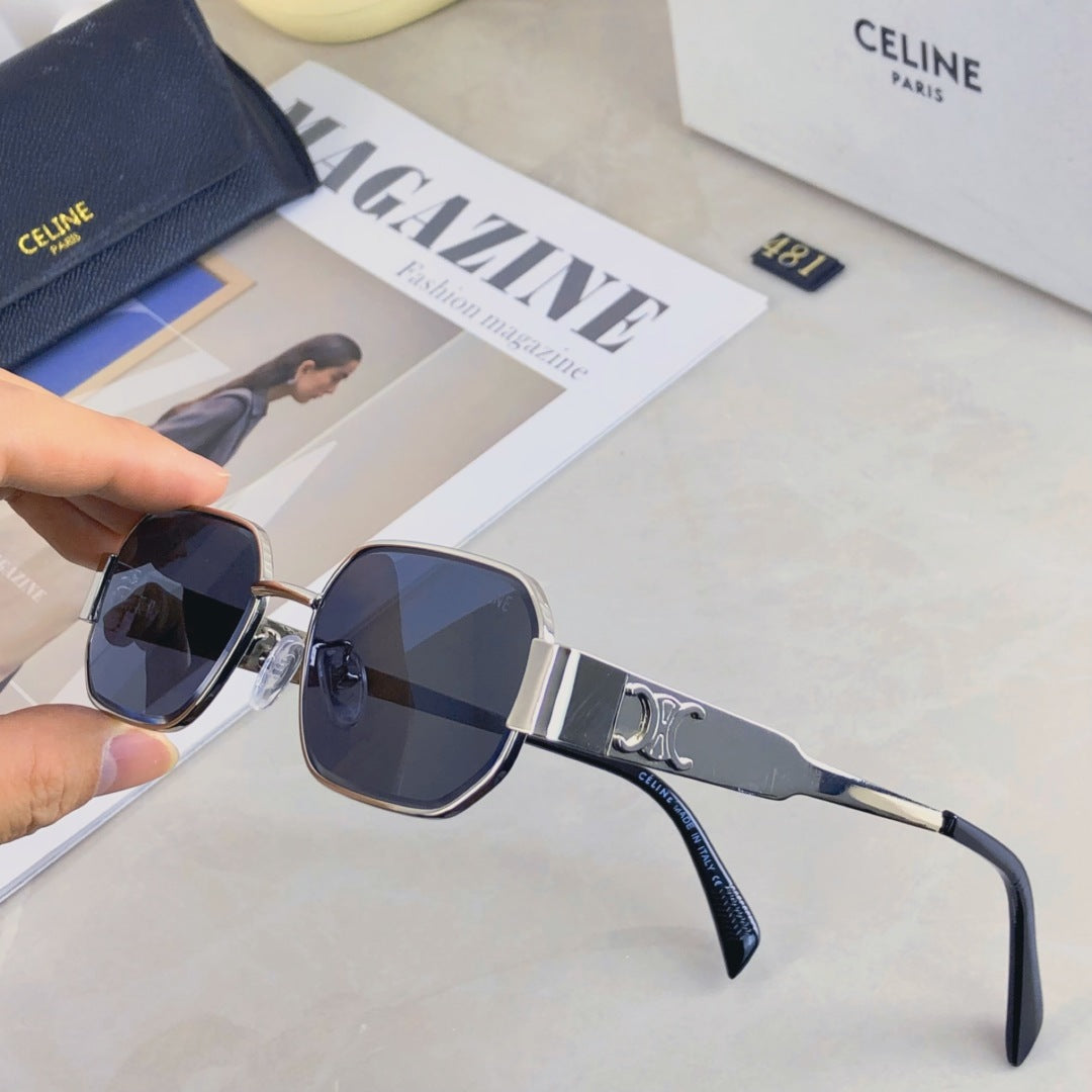 TRIOMPHE SUNGLASS 501780 IN METAL