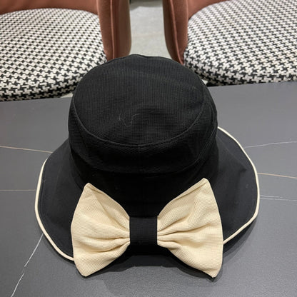 BUCKET HAT MODEL 650290 IN BLACK FABRIC