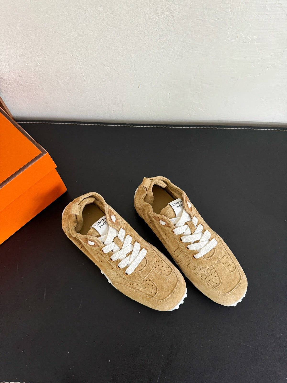 SKATEBOARD SHOES COPPER COLOR SUEDE