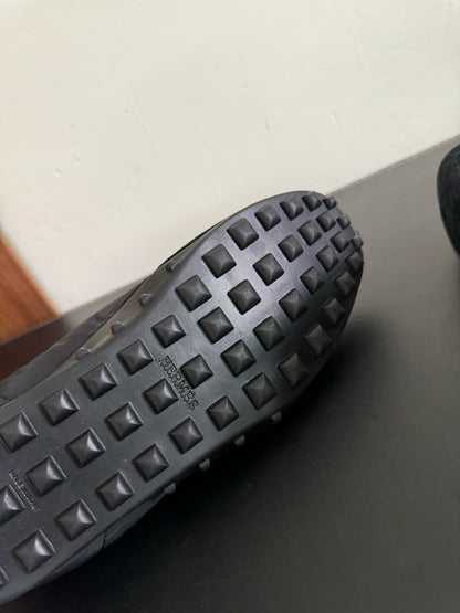 SKATEBOARD SHOES BLACK SUEDE