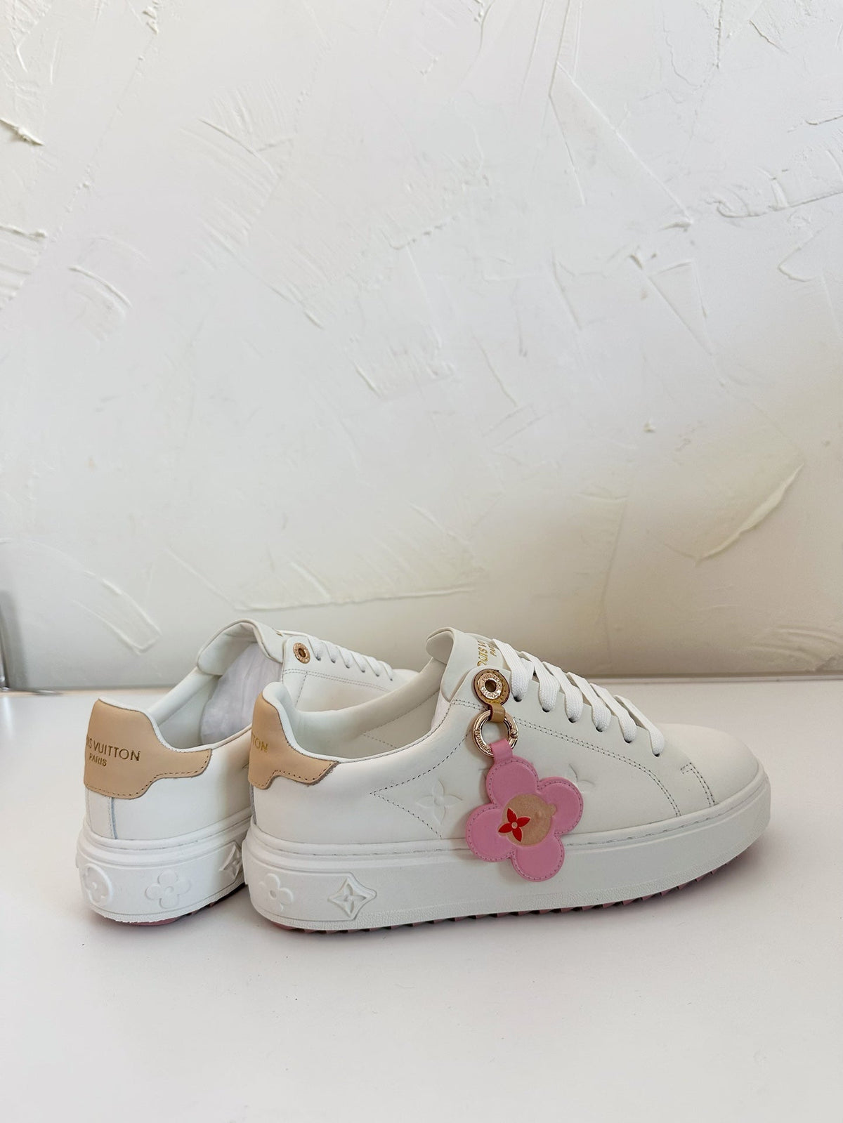 TIME OUT SNEAKER IN WHITE CALFSKIN