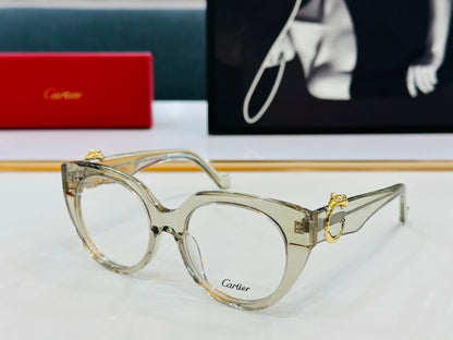 PANTHÈRE ROUND FRAME SUNGLASSES 578200 IN ACETATE