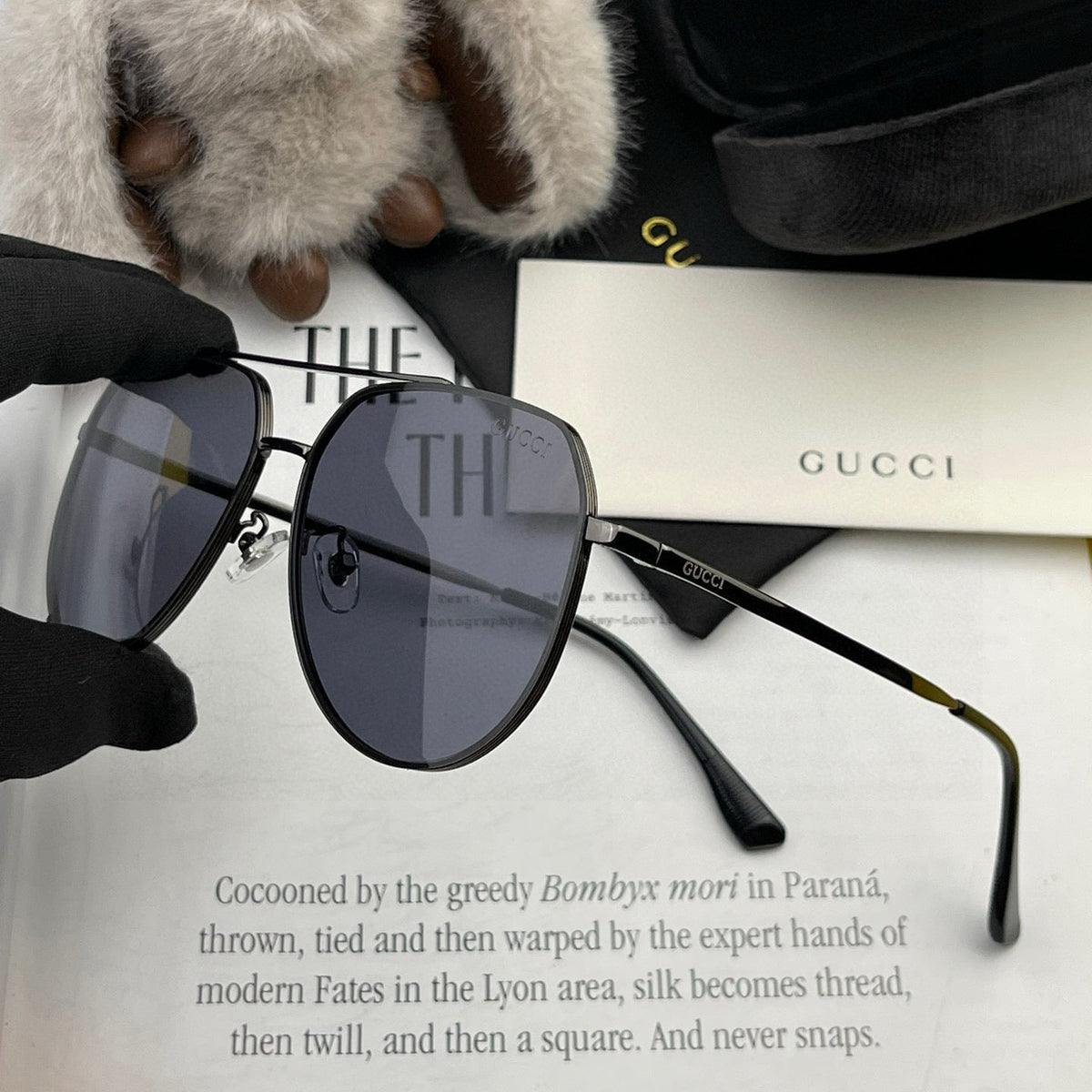 AVIATOR FRAME SUNGLASSES G9225 IN METAL