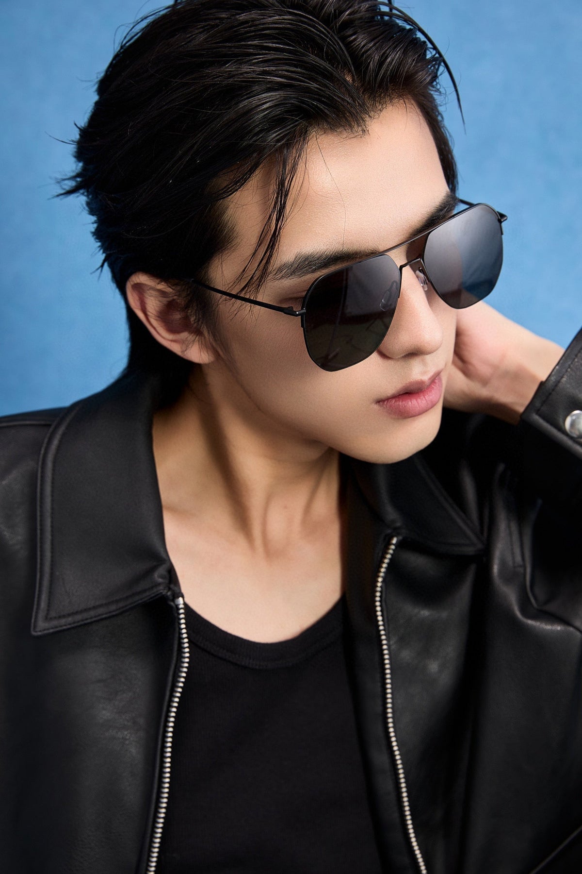 NAVIGATOR FRAME SUNGLASSES G01810 IN METAL