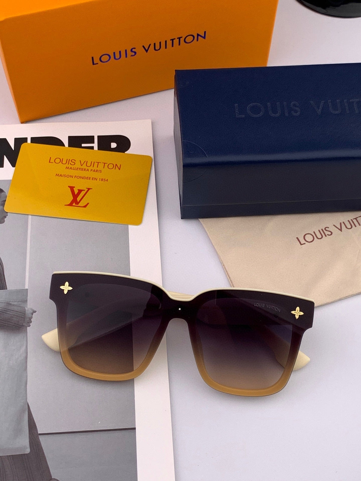SQUARE ROUND SUNGLASSES L6303 IN ACETATE