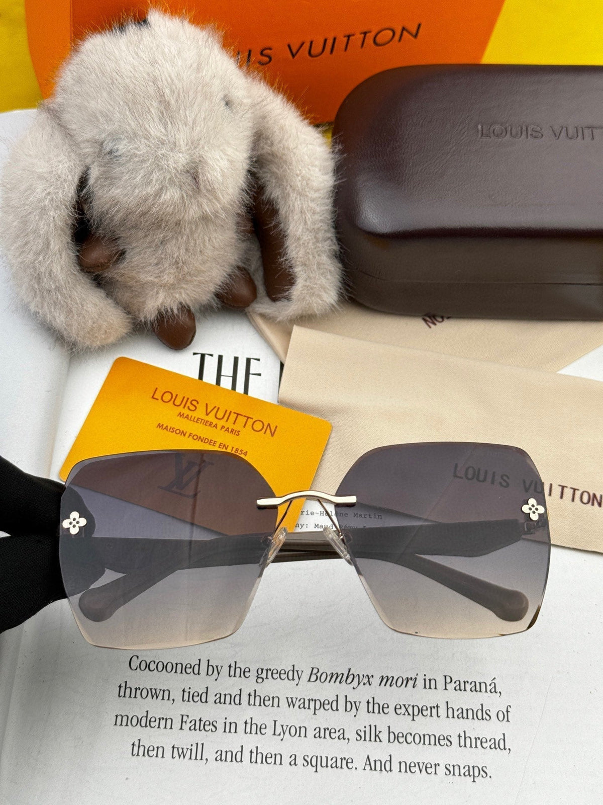 SQUARE SUNGLASSES L8612 IN ACETATE