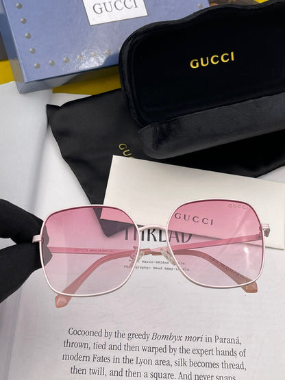 SQUARE FRAME SUNGLASSES G22201 IN METAL
