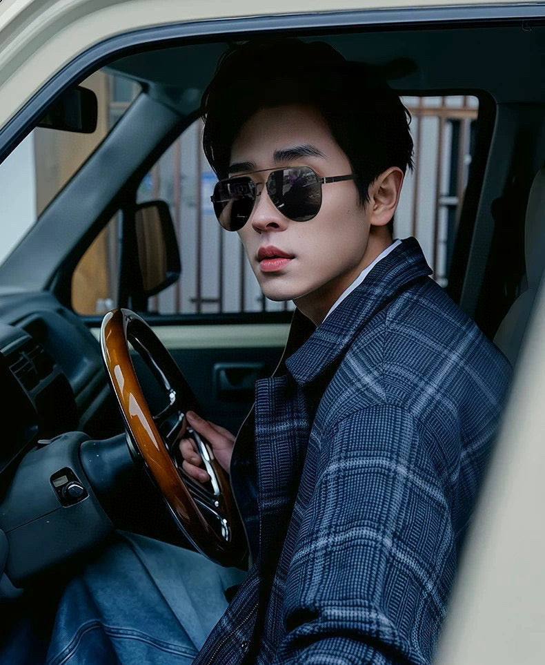 PILOT SUNGLASSES L311 IN METAL