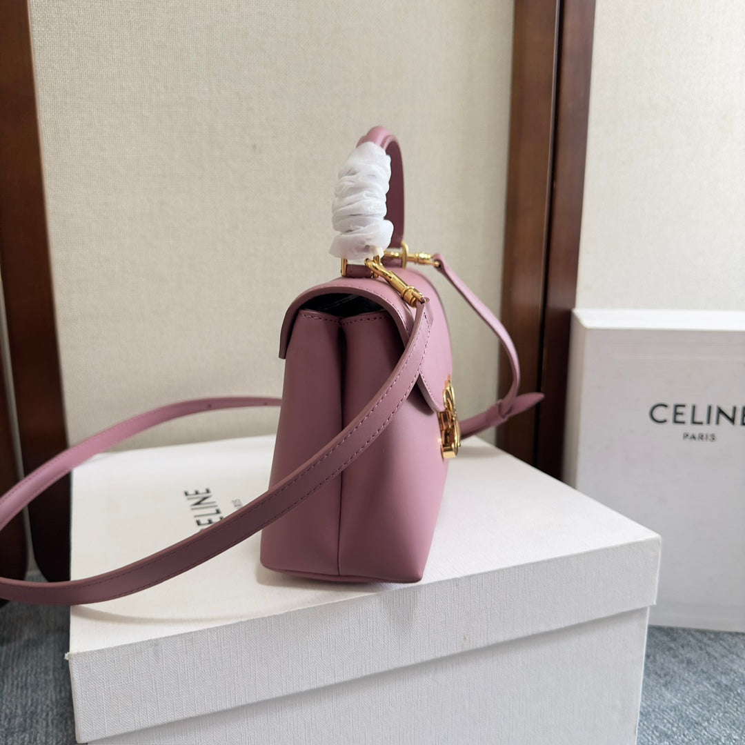 NINO BAG 20 IN OPIUM SOFT CALFSKIN GOLD HARDWARE