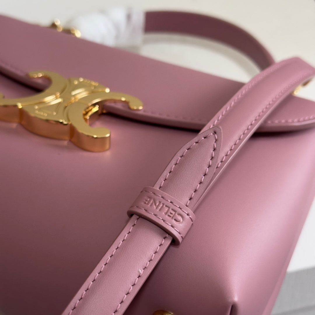 NINO BAG 20 IN OPIUM SOFT CALFSKIN GOLD HARDWARE