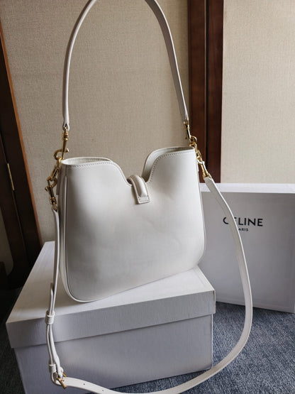 SMALL CAMILLE 16 SOFT BAG 24 IN RICE CALFSKIN