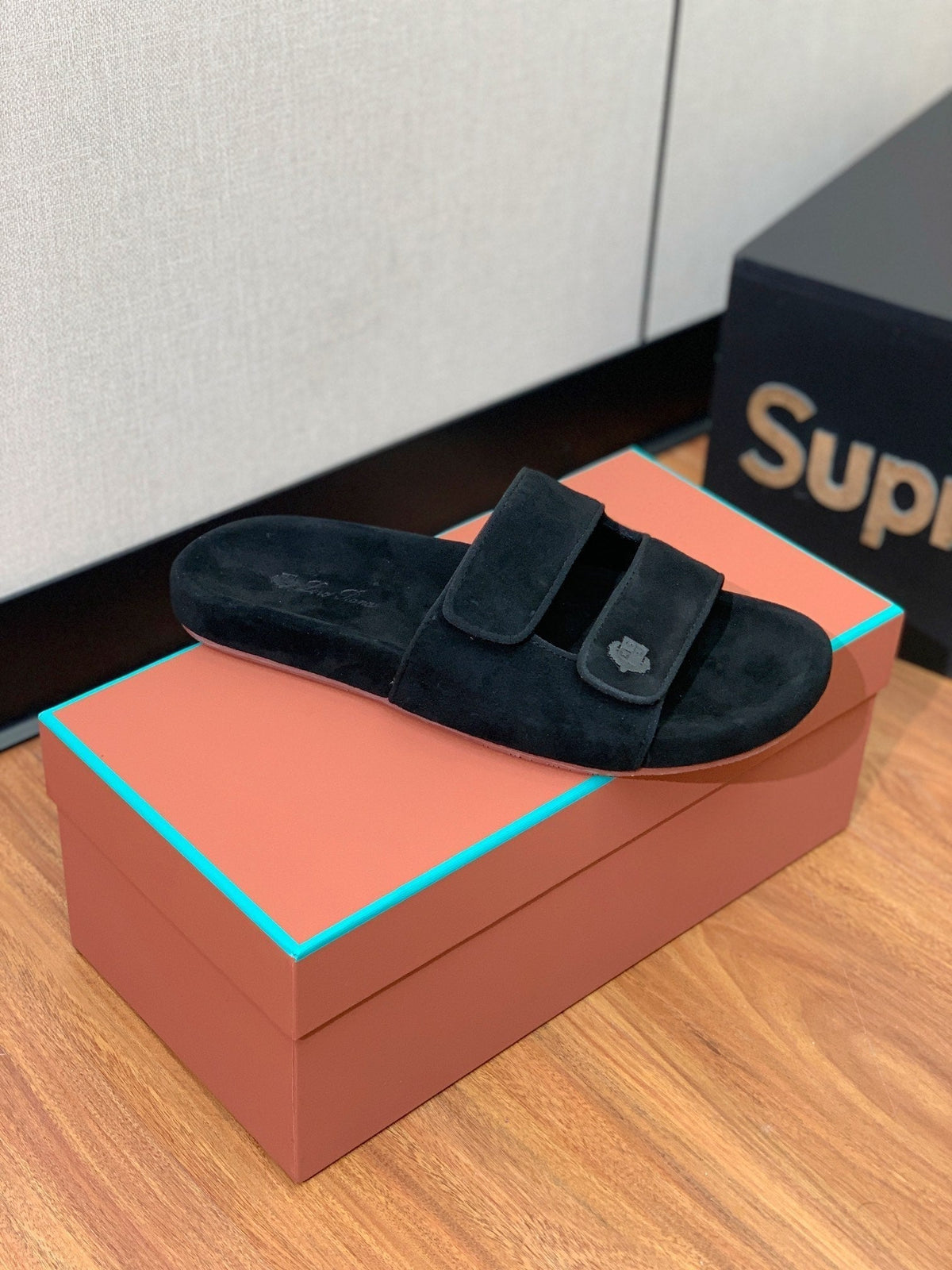 LP WAIKIKI DOUBLE-GRIP SANDALS BLACK CASHMERE