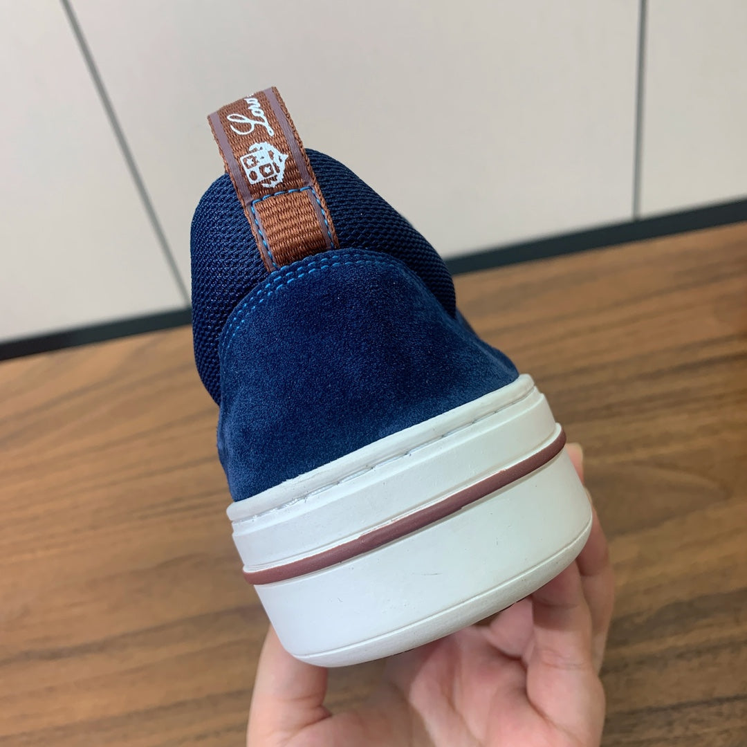 LP NEWPORT WALK SNEAKERS AZURE SUEDE