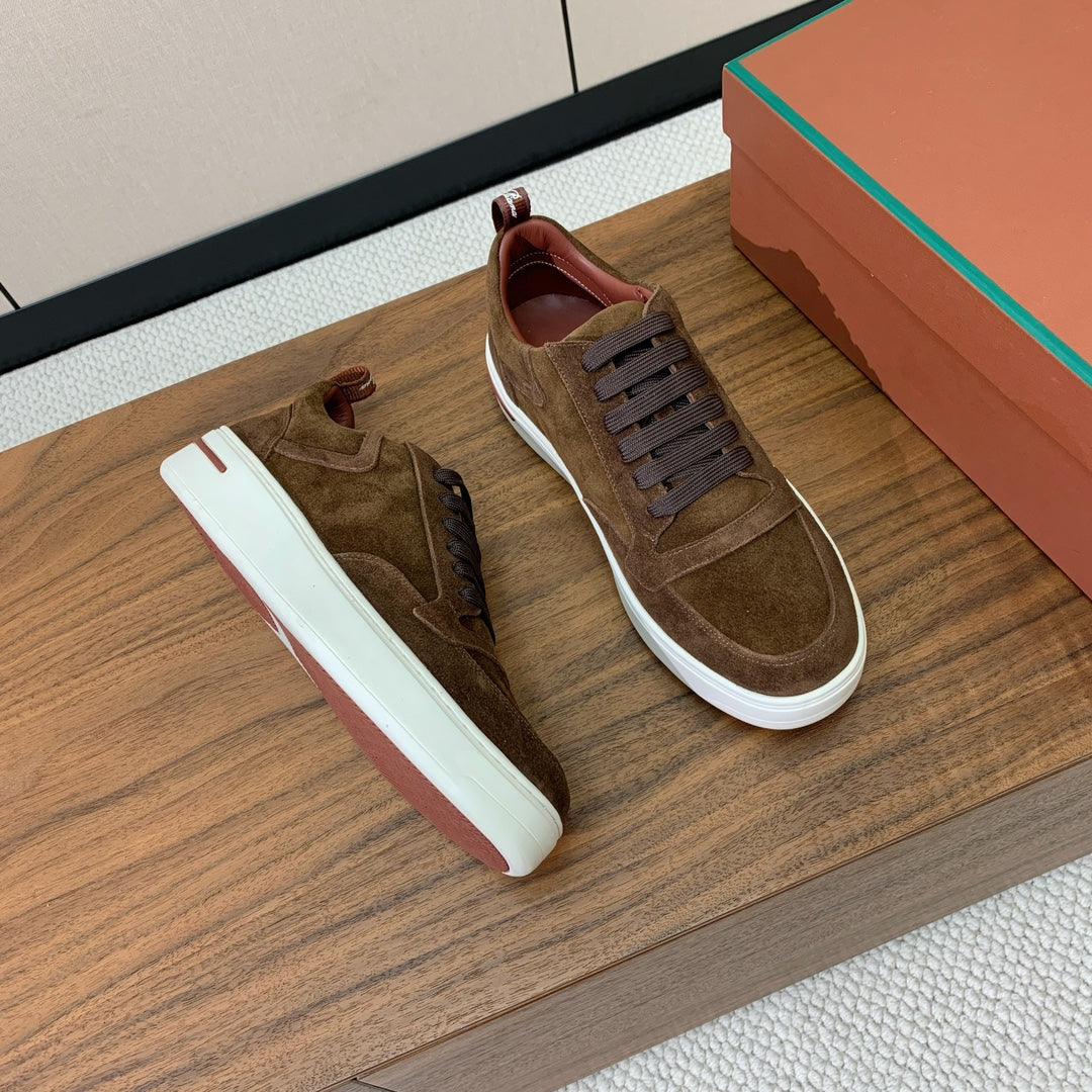 LP NEWPORT WALK SNEAKERS BROWN SUEDE
