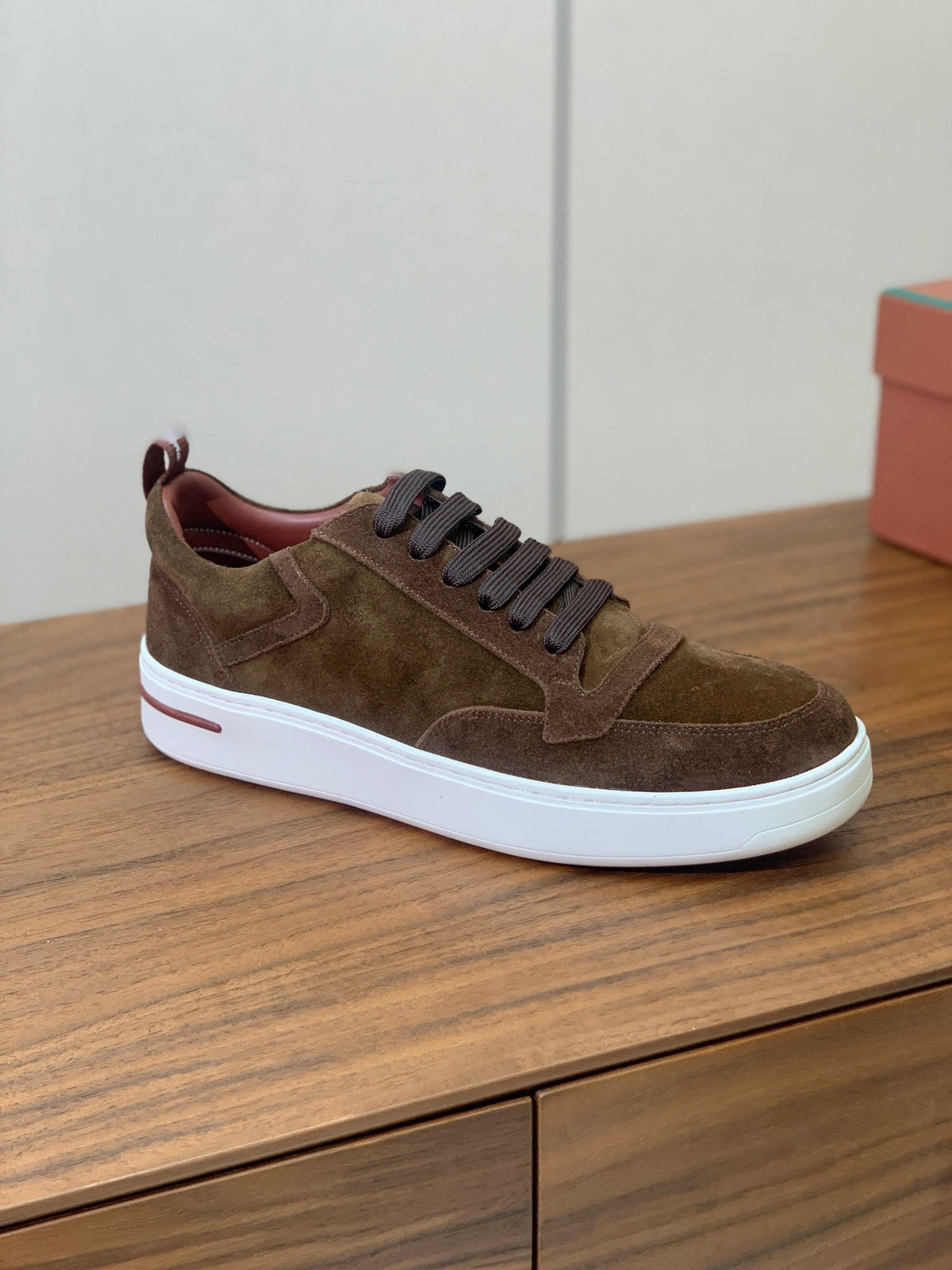 LP NEWPORT WALK SNEAKERS BROWN SUEDE