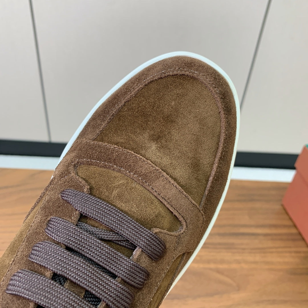 LP NEWPORT WALK SNEAKERS BROWN SUEDE