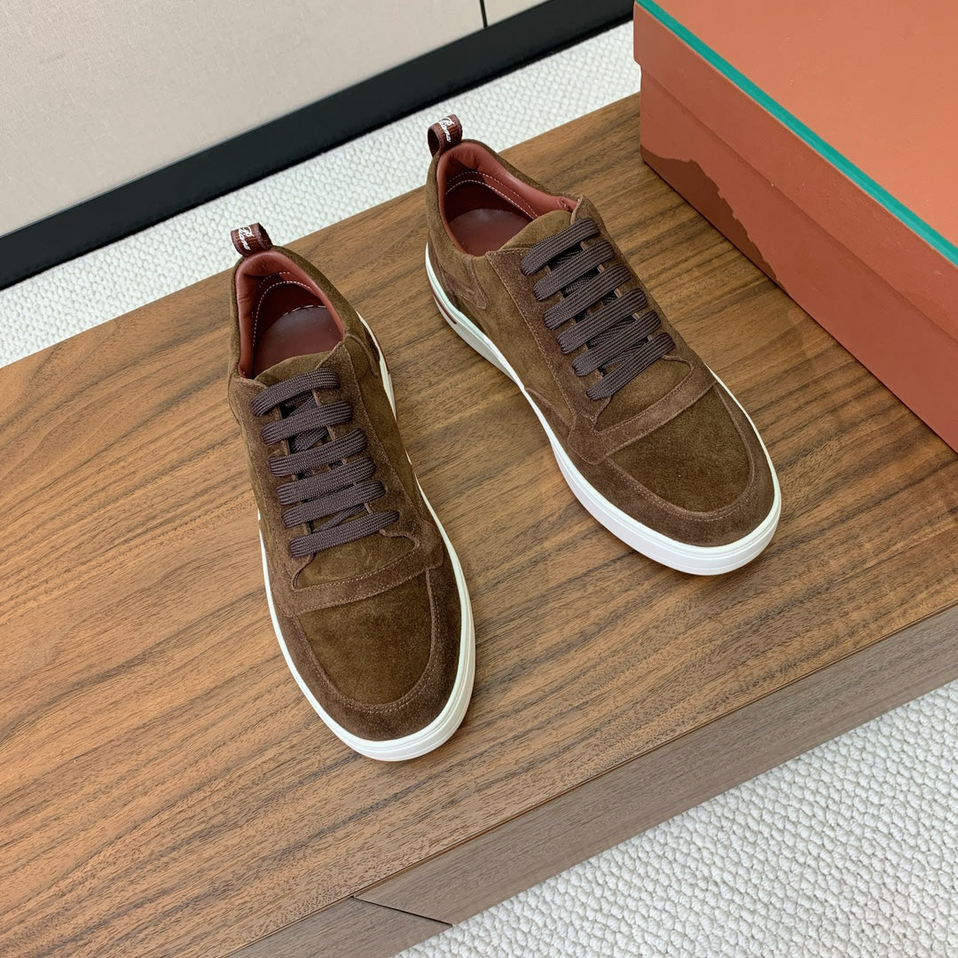 LP NEWPORT WALK SNEAKERS BROWN SUEDE