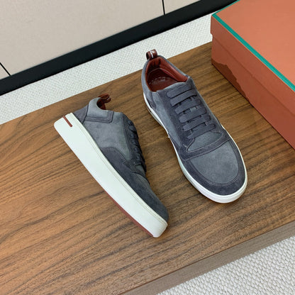 LP NEWPORT WALK SNEAKERS GRAY SUEDE